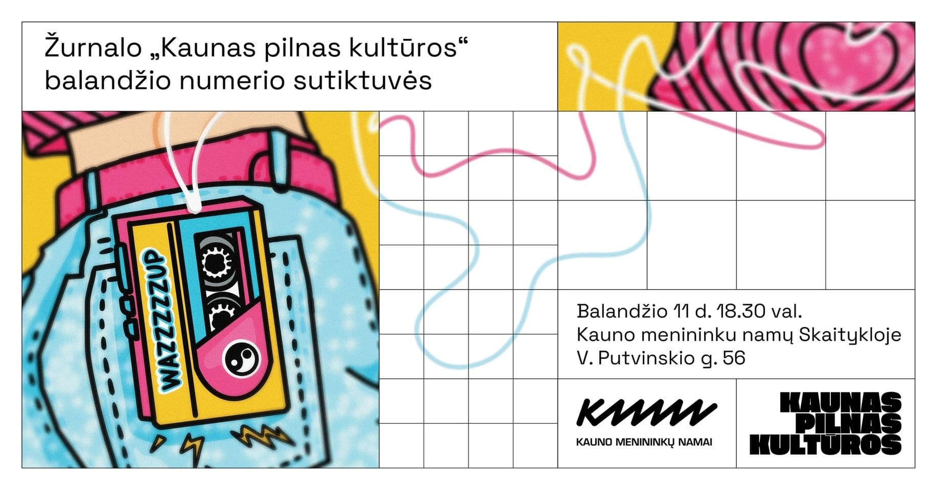 "Kaunas Full of Culture" magazine's April issue celebration