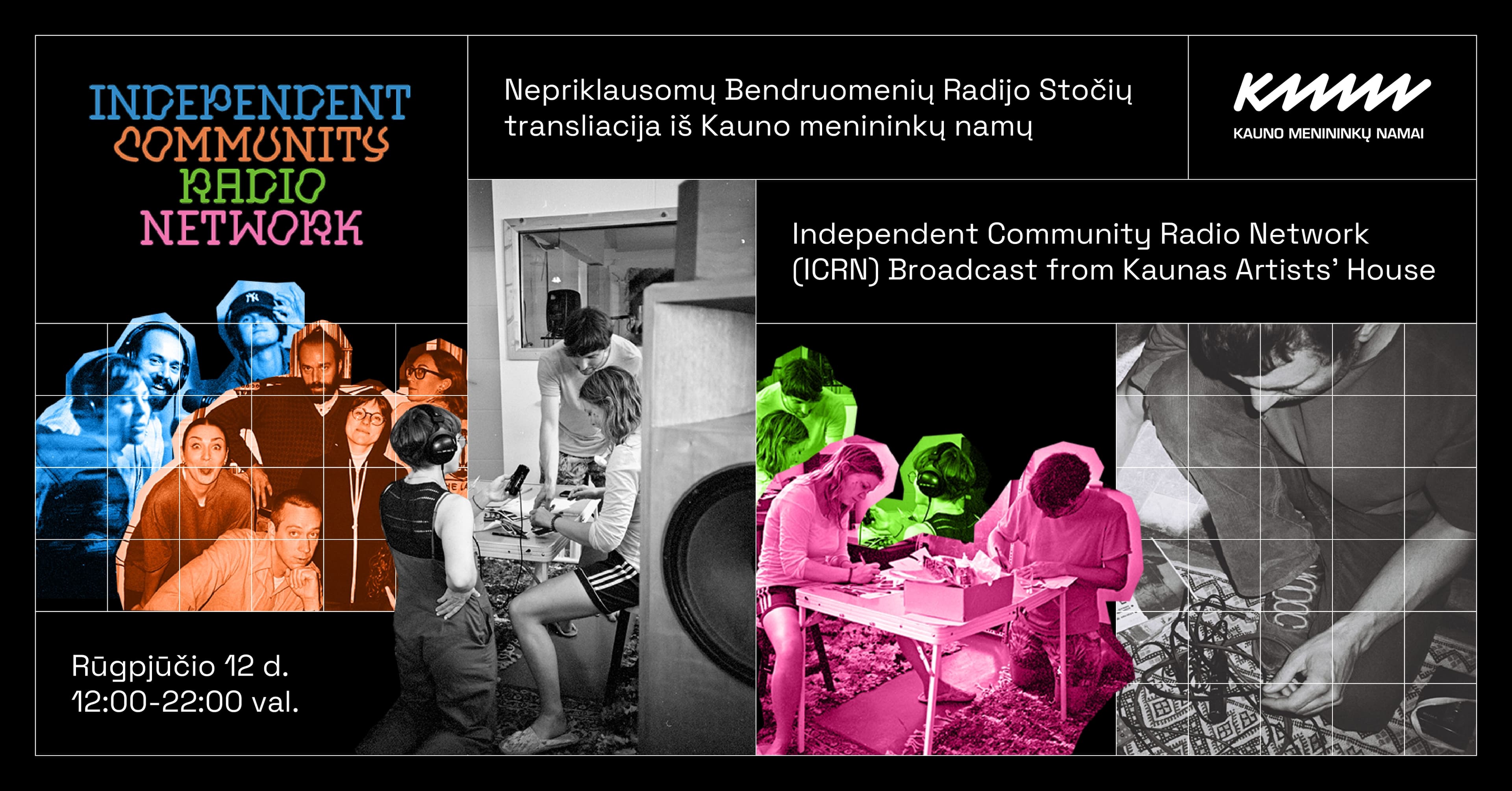 Independent Community Radio Network (ICRN) Broadcast from Kaunas Artists' House