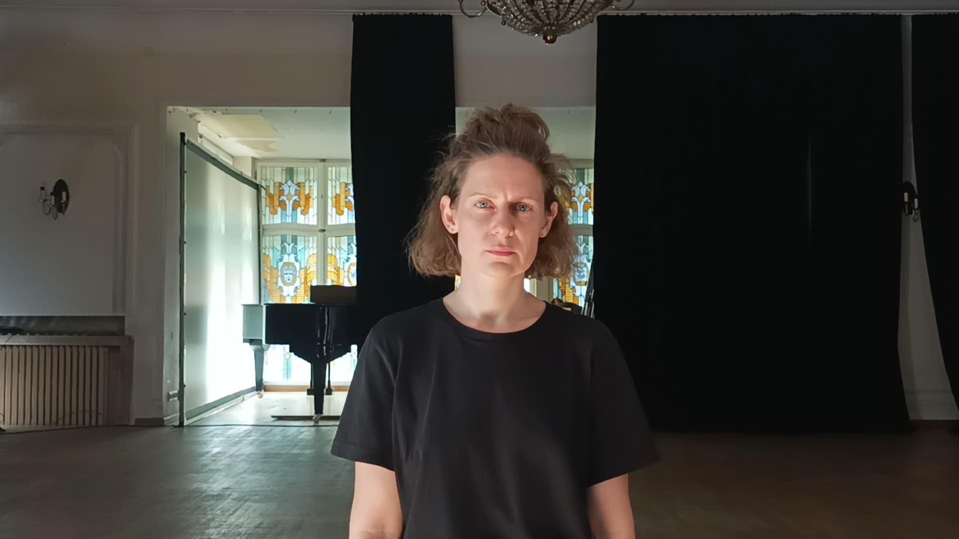 Presentation of the dance sketch "Not The Time, Not The Place”